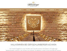Tablet Screenshot of gruppe.schlumberger.at